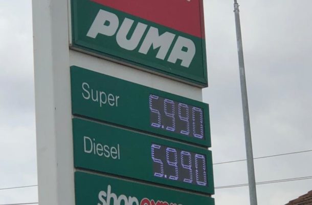Puma Energy drops its fuel price to GHS5.99 per litre