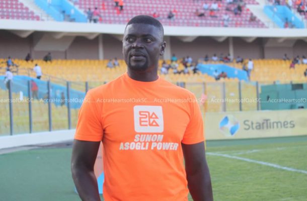 I don't fear to be sacked by Hearts - Samuel Boadu