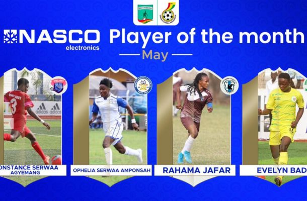 WPL: Evelyn Badu, three others nominated for NASCO Player of the Month for May