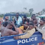 Adansi Akrofuom: Taskforce arrests 24 illegal miners, burns mining equipment
