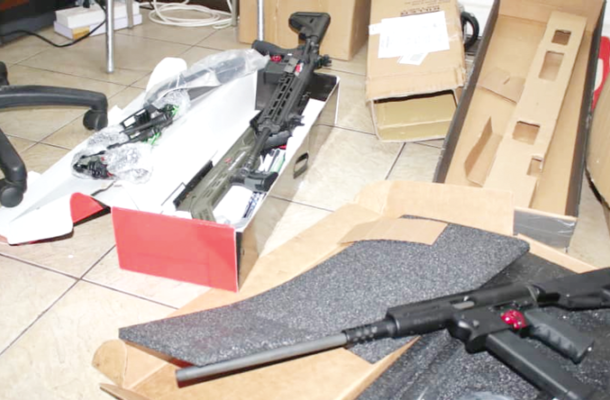 Man reveals plot to ship hundreds of guns to Ghana