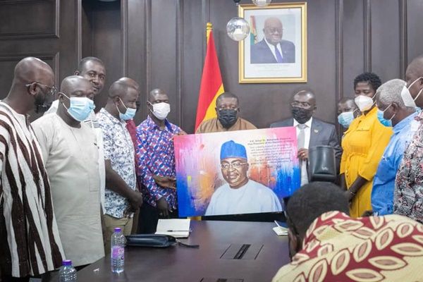 NPP youth leaders eulogize Dr. Bawumia; commend him for his hard work and enormous contributions