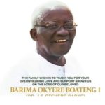 The life of Barima Okyere Boateng in words....a must read