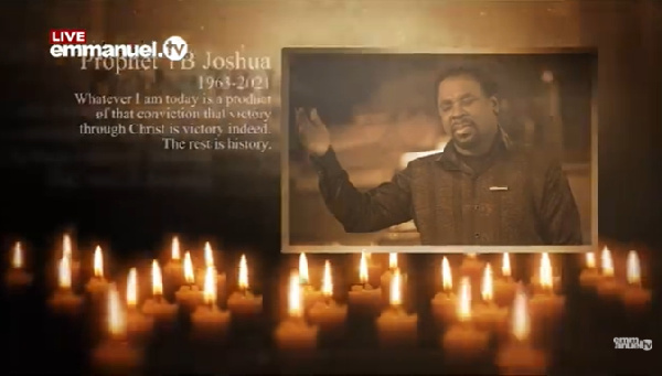 Fire erupts at SCOAN premises on Day 1 of TB Joshua’s funeral