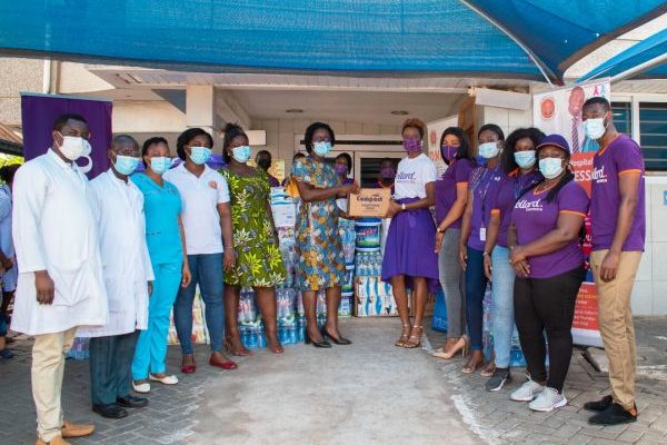 Employees of Hollard Ghana support the Trust Mother and Child Hospital