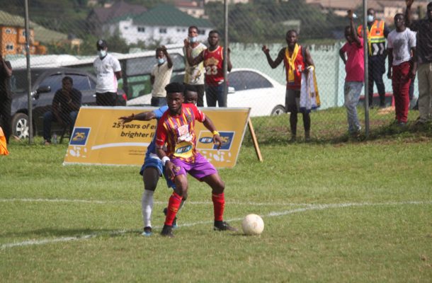 VIDEO: Watch Daniel Afriyie's goal against Accra Young Wise in MTN FA Cup match