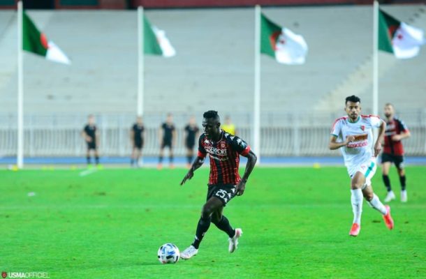 VIDEO: Watch Kwame Opoku as he scores for USM Alger in league win