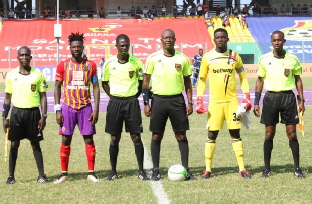 Match officials for Ghana Premier League matchweek 11 revealed