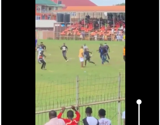 VIDEO: Referee chased and beaten by BA United fans in match against RTU