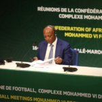 CAF President Motsepe holds press conference after Executive Committee meeting