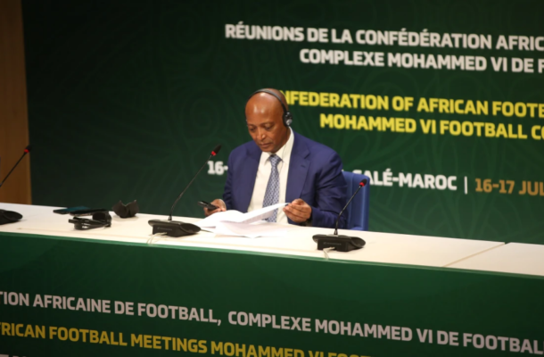 CAF President Motsepe holds press conference after Executive Committee meeting