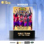 Hearts of Oak adjudged Male Team of the year