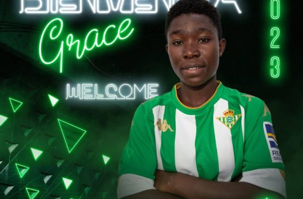 OFFICIAL: Grace Asantewaa joins Real Betis Femina