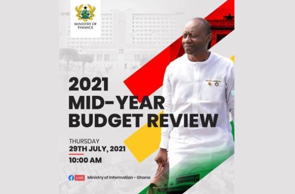 Government to present 2021 Mid-year Budget Review Thursday