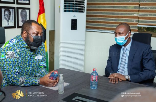 Burkinabe Energy Minister Holds Talks With Opoku Prempeh Over Gas Supply