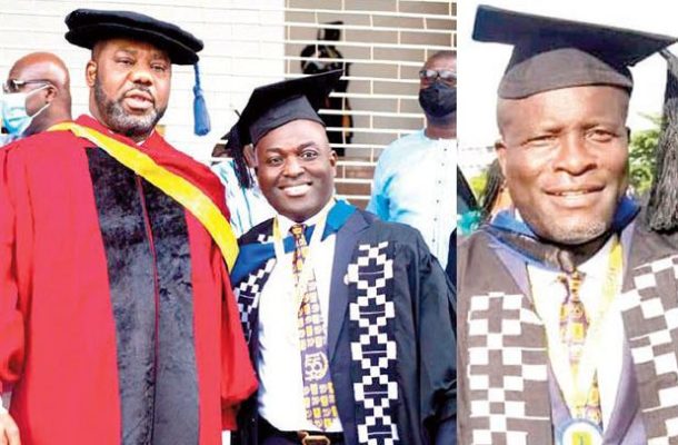 NPP bigwigs grab Master’s degrees from UPSA
