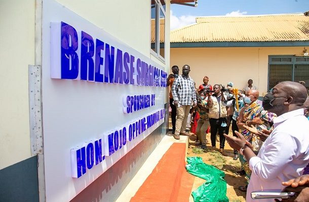 Kojo Oppong Nkrumah provides state-of-the-art medical theatre for Ofoase Ayirebi