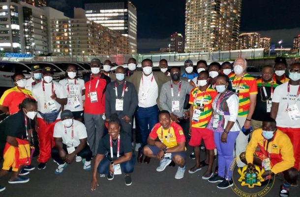 Tokyo 2020: Sports Minister urges Athletes to make Ghana and themselves proud