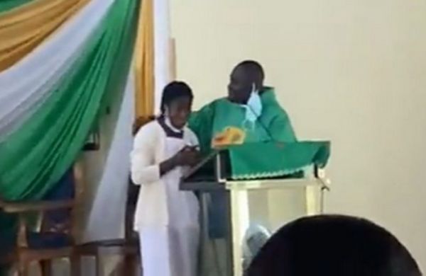 Here's why Anglican Priest kissed students in viral video 