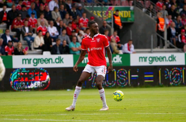 Youngster Jerome Osei Opoku marks Vejle Boldklub debut