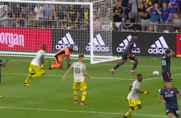 VIDEO: Watch Isaac Atanga's goal for FC Cincinnati in defeat to Crew