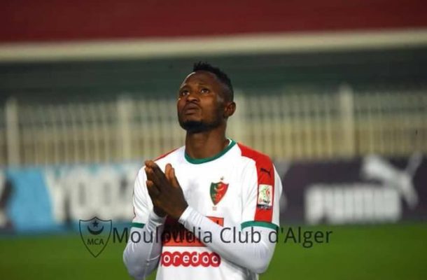 Joseph Esso scores for his Algerian side MC Alger in win against CABBA