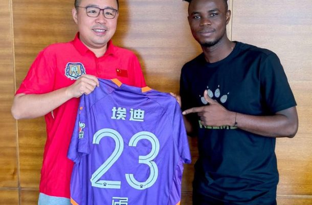 Accra Lions transfer Evans Etti to lower tier Chinese side Heilongjiang Ice City FC