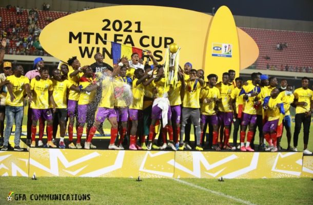 VIDEO: Watch highlights of Hearts of Oak's win in MTN FA Cup finals against AshGold