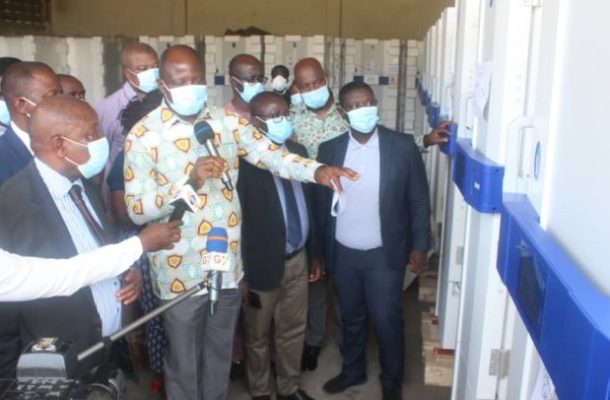 GHS takes delivery of vaccine storage facilities