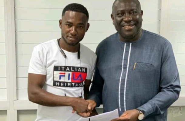 Hearts of Oak complete signing Isaac Agyenim Boateng