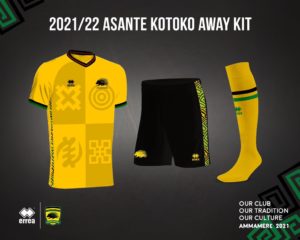 PHOTOS & VIDEO: Kotoko outdoor adinkra symbol inspired new away kit for 2021/2022 season