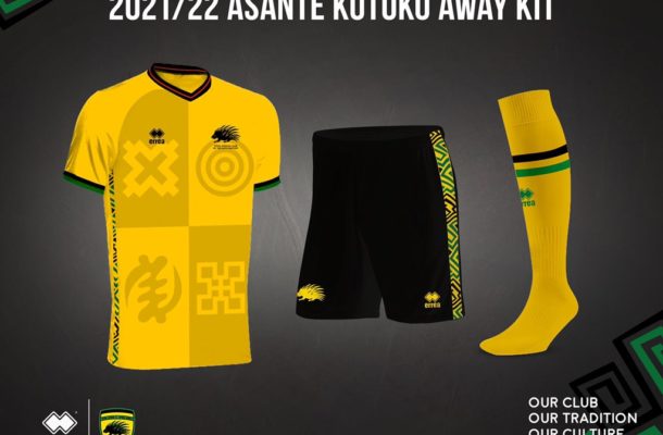 PHOTOS & VIDEO: Kotoko outdoor adinkra symbol inspired new away kit for 2021/2022 season