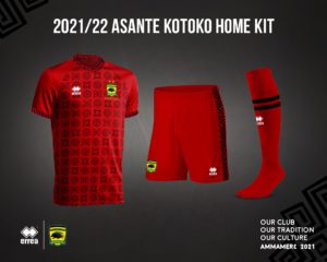 PHOTOS & VIDEO: Kotoko outdoor adinkra symbol inspired new home kit for 2021/2022 season