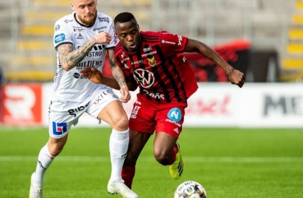 VIDEO: Watch Patrick Kpozo's goal against Hammarby in Sweden