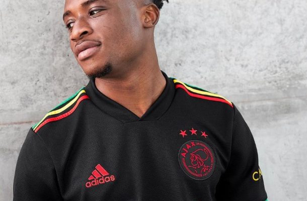 PHOTOS: Kudus Mohammed models in unique Bob Marley themed Ajax third kit