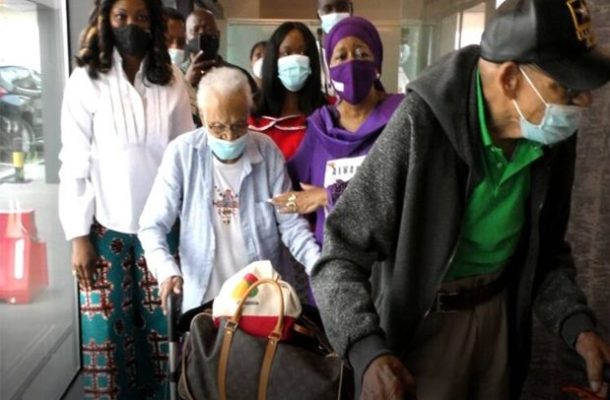 Tulsa race massacre survivors arrive in Ghana