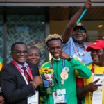 Tokyo 2020: Team Ghana welcomes  Bronze medalist Takyi to Games Village