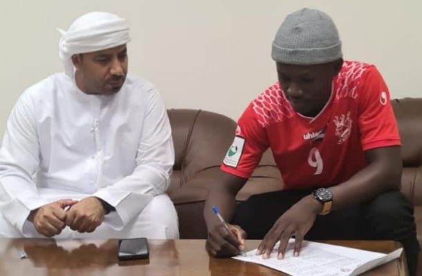Saaka Faisal joins lower tier UAE side Masroot SC