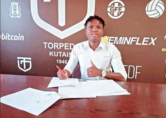 Samuel Inkoom re-joins Georgian club Torpedo Kutaisi