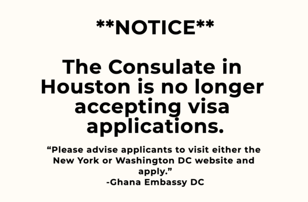 Ghana Association of Houston calls for reopening of consulate