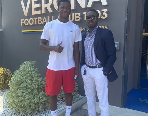 Ghanaian youngster Suleiman Ibrahim joins Hellas Verona