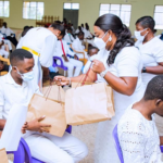 Obuobia Darko-Opoku supports Akropong School for the Blind