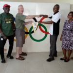 Dr. Andrew Carruthers visits Ghana Olympic Committee (GOC)