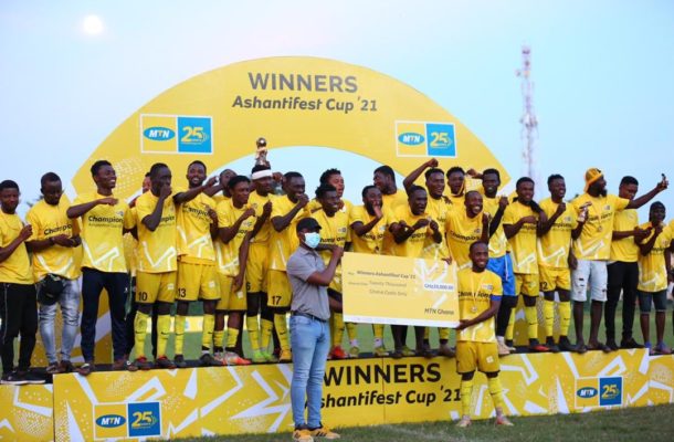 Abrepo win GHC20, 000 plus 2021 MTN Ashantifest cup