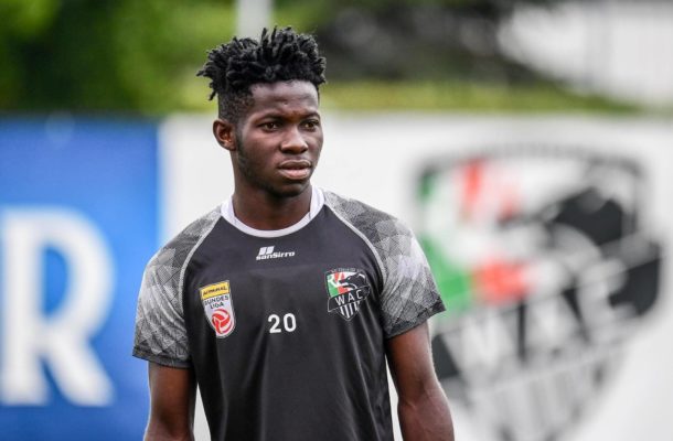 Augustine Boakye makes first team debut for Wolfsberger AC
