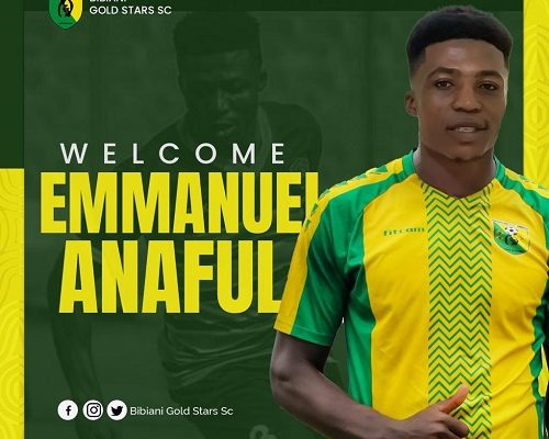OFFICIAL: Emmanuel Anaful joins Premier League new boys Bibiani Gold Stars