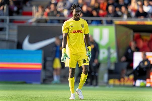 Ghanaian goalkeeper Emmanuel Ogura makes debut for FC Nordsjaelland in Danish league