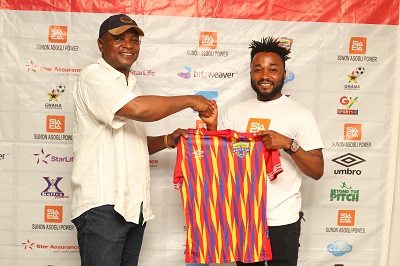 Forgive 'prodigal son' Gladson Awako - Neil Armstrong-Mortagbe to Hearts supporters