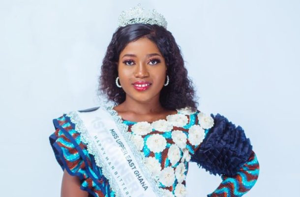 Meet Nihad Ayobi; the 1st Runner up of Miss Upper East Ghana 2020 from the Bawku Municipality