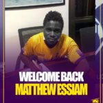 Mattew Essiam rejoins Medeama SC for Premier League adventure